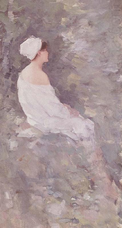Nicolae Grigorescu After a Bath china oil painting image